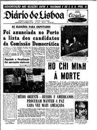 Quarta,  3 de Setembro de 1969 (2ª edição)