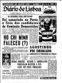 Quarta,  3 de Setembro de 1969 (4ª edição)