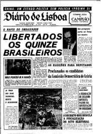 Sábado,  6 de Setembro de 1969 (1ª edição)