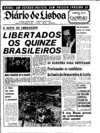 Sábado,  6 de Setembro de 1969 (2ª edição)