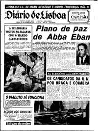 Sábado, 20 de Setembro de 1969 (3ª edição)