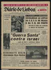 Segunda, 22 de Setembro de 1969 (1ª edição)