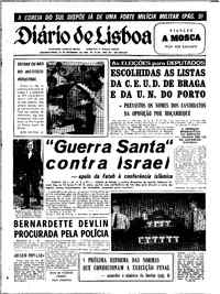 Segunda, 22 de Setembro de 1969 (2ª edição)