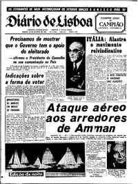 Sábado, 25 de Outubro de 1969 (3ª edição)