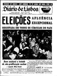 Domingo, 26 de Outubro de 1969 (1ª edição)