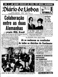 Terça, 28 de Outubro de 1969 (3ª edição)