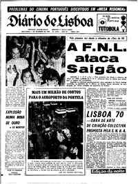 Sexta,  7 de Novembro de 1969 (4ª edição)