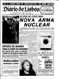 Sábado,  6 de Dezembro de 1969 (2ª edição)