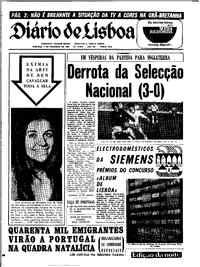 Domingo,  7 de Dezembro de 1969 (3ª edição)