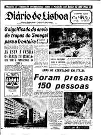 Sábado, 13 de Dezembro de 1969 (4ª edição)