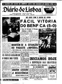 Domingo, 11 de Janeiro de 1970 (2ª edição)