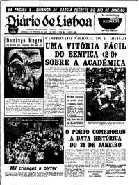 Domingo,  1 de Fevereiro de 1970 (2ª edição)