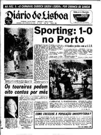 Domingo,  8 de Fevereiro de 1970 (3ª edição)