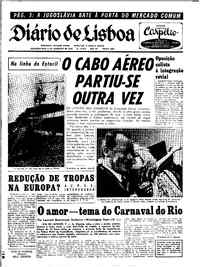 Segunda,  9 de Fevereiro de 1970 (1ª edição)