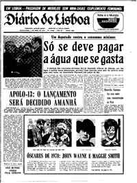 Quarta,  8 de Abril de 1970 (1ª edição)