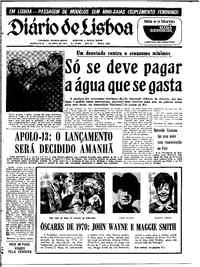 Quarta,  8 de Abril de 1970 (2ª edição)