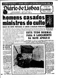 Sábado, 11 de Abril de 1970 (3ª edição)