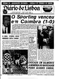 Domingo, 26 de Abril de 1970 (3ª edição)