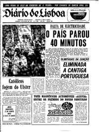 Domingo, 12 de Julho de 1970 (2ª edição)