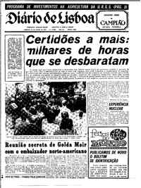 Sábado, 25 de Julho de 1970 (1ª edição)