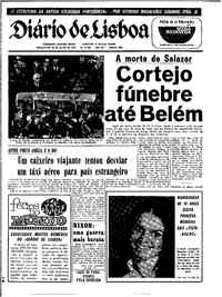 Terça, 28 de Julho de 1970 (1ª edição)