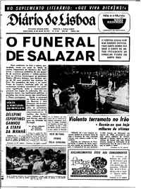 Quinta, 30 de Julho de 1970 (1ª edição)