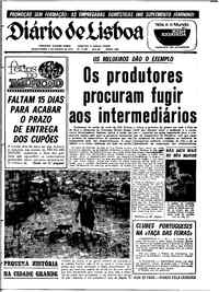 Quarta,  5 de Agosto de 1970 (1ª edição)