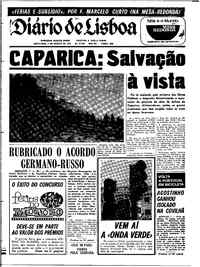 Sexta,  7 de Agosto de 1970 (1ª edição)