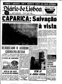 Sexta,  7 de Agosto de 1970 (2ª edição)