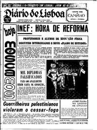 Sábado,  8 de Agosto de 1970 (2ª edição)