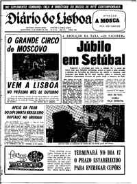 Quarta, 12 de Agosto de 1970 (1ª edição)