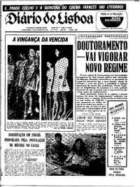 Quinta, 13 de Agosto de 1970 (1ª edição)