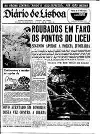 Terça, 18 de Agosto de 1970 (1ª edição)