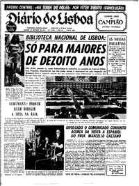 Sábado, 23 de Maio de 1970 (3ª edição)