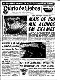 Quarta,  3 de Junho de 1970 (3ª edição)