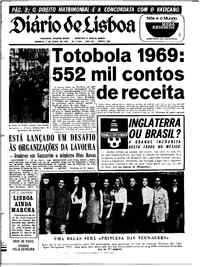 Domingo,  7 de Junho de 1970 (1ª edição)