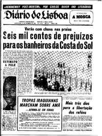 Quinta, 10 de Setembro de 1970 (1ª edição)