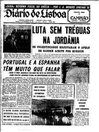 Sábado, 19 de Setembro de 1970 (1ª edição)