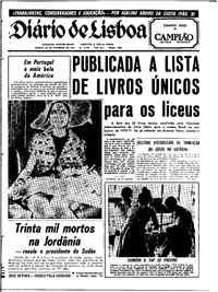 Sábado, 26 de Setembro de 1970 (1ª edição)