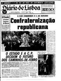 Terça,  6 de Outubro de 1970 (2ª edição)