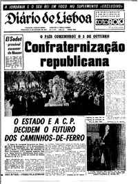 Terça,  6 de Outubro de 1970 (1ª edição)