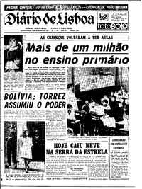 Quarta,  7 de Outubro de 1970 (1ª edição)