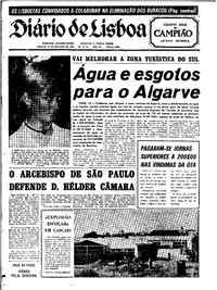 Sábado, 10 de Outubro de 1970 (1ª edição)