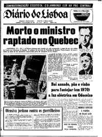 Domingo, 18 de Outubro de 1970 (1ª edição)