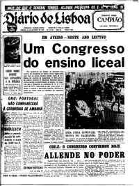 Sábado, 24 de Outubro de 1970 (2ª edição)