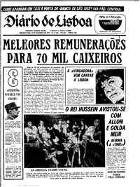 Segunda, 16 de Novembro de 1970 (1ª edição)