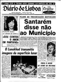 Quarta, 18 de Novembro de 1970 (1ª edição)