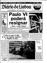 Domingo, 29 de Novembro de 1970 (1ª edição)