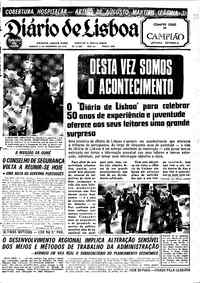 Sábado,  5 de Dezembro de 1970 (2ª edição)