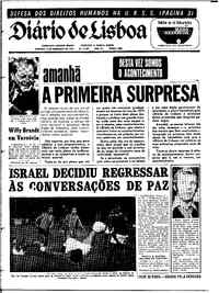 Domingo,  6 de Dezembro de 1970 (1ª edição)